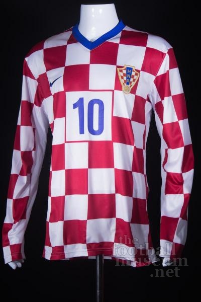 Niko Kovač   Match Worn Croatia  Shirt